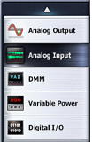 signal input menu