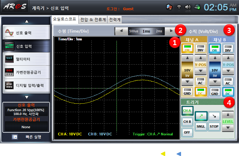 oscilloscope